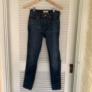 Madewell 9in High Rise Skinny Jeans